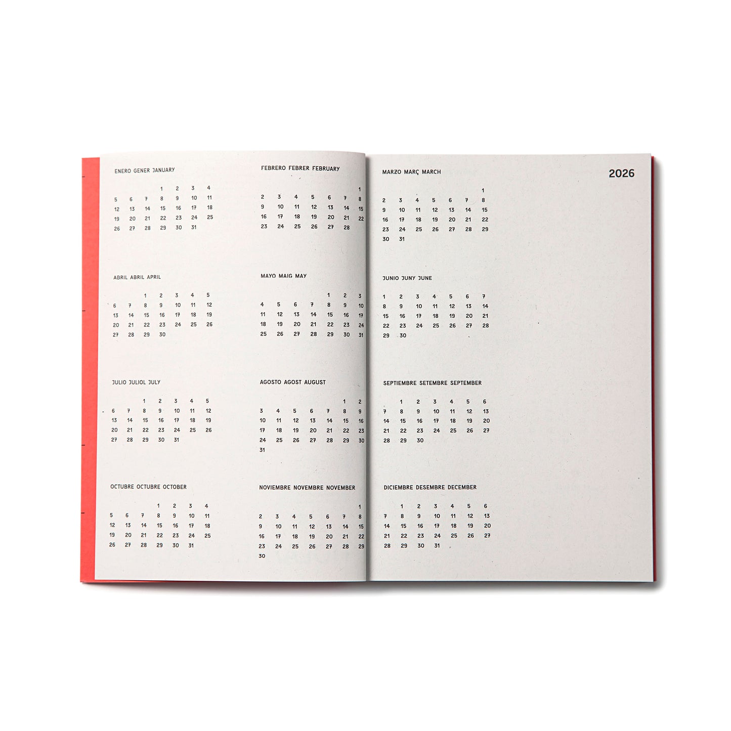AGENDA SEMANAL 2026